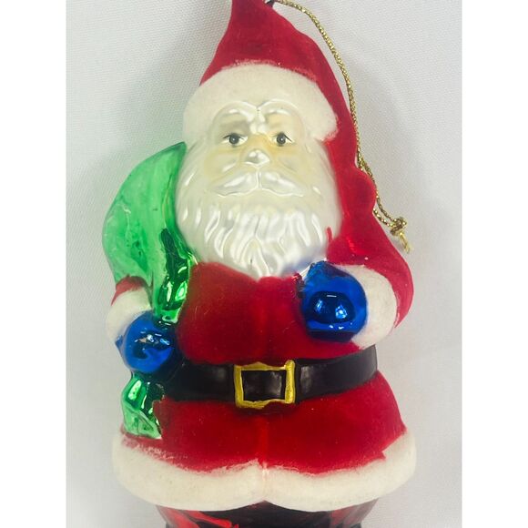 Russ Glass Santa Ornament A Royal Winterfest - Picture 2 of 8